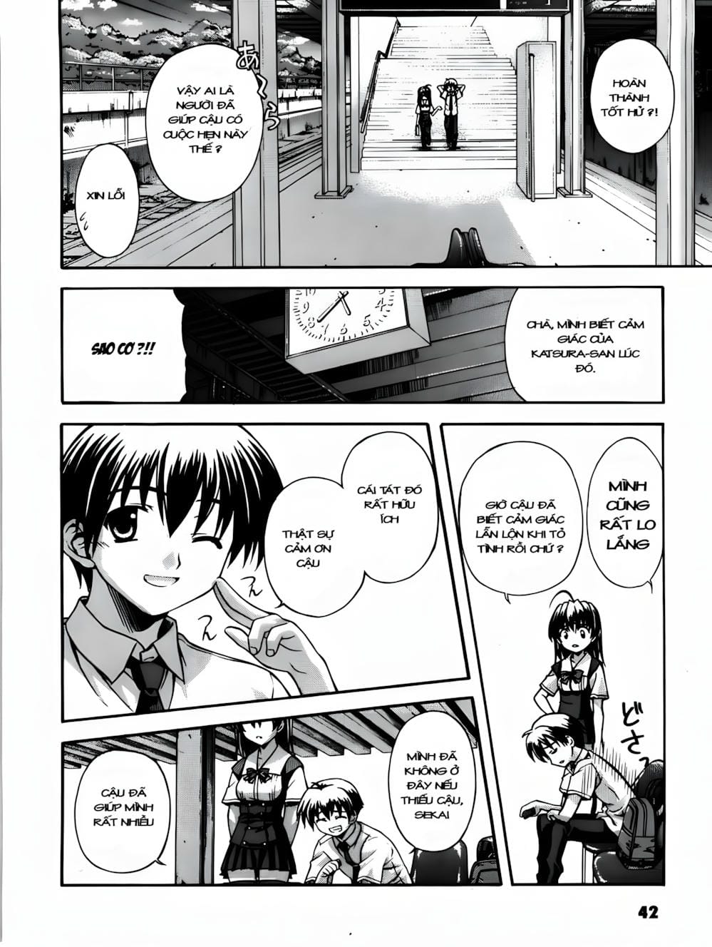 Truyện Tranh Học Đường - School Days trang 6