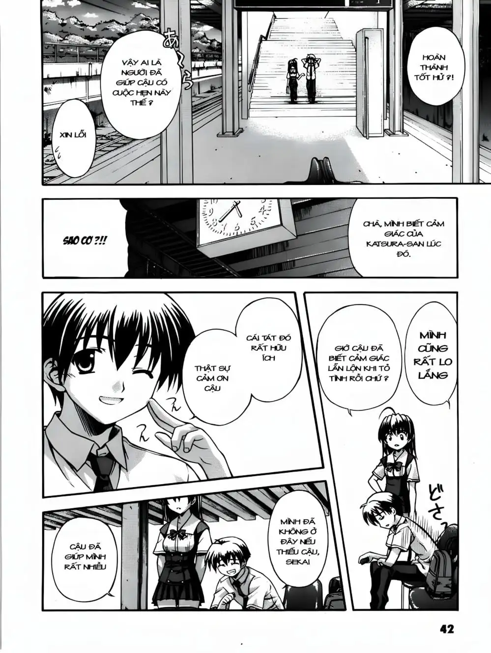 Truyện Tranh Học Đường - School Days trang 6