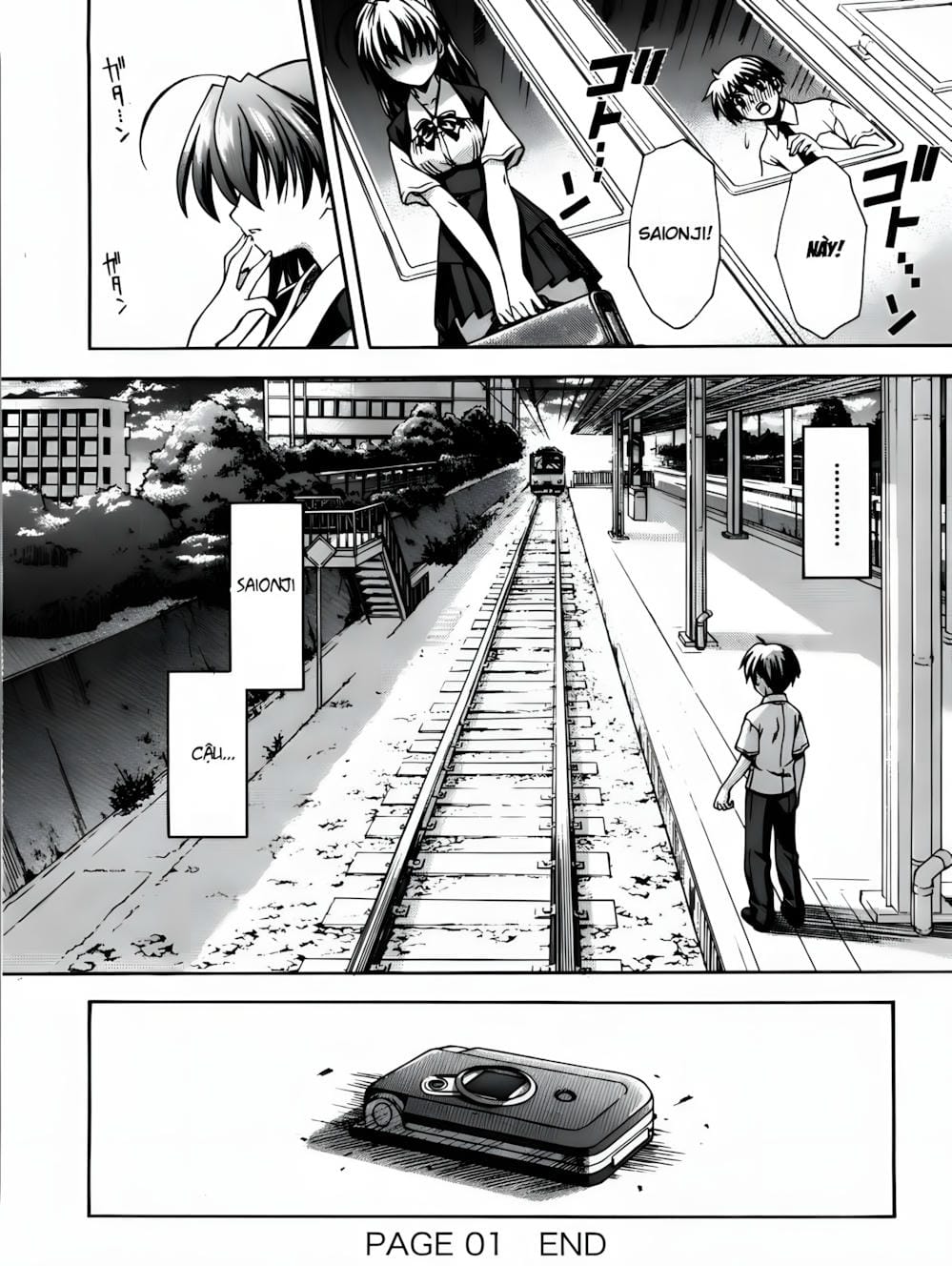 Truyện Tranh Học Đường - School Days trang 6