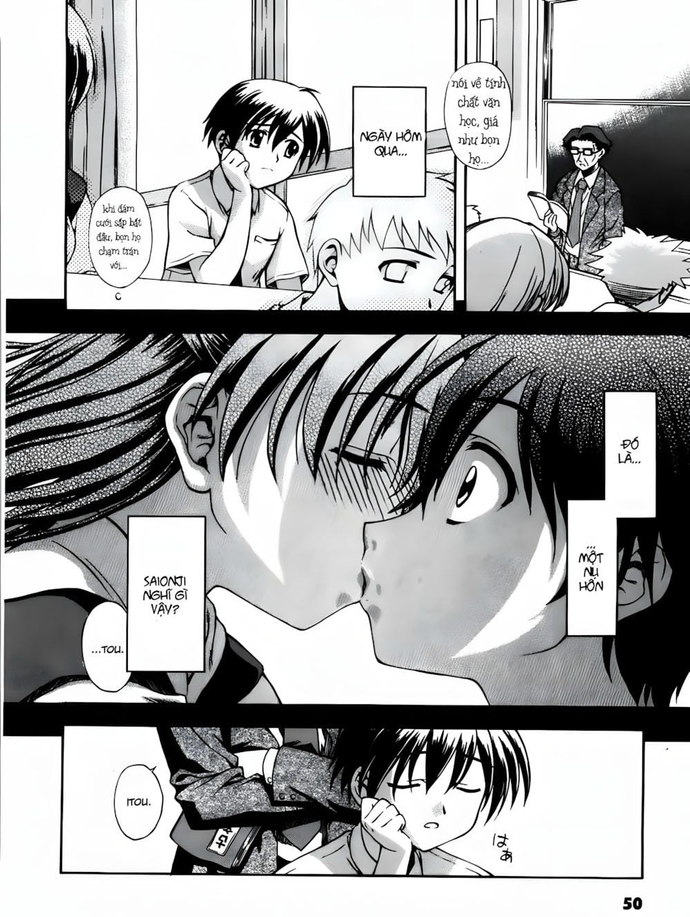 Truyện Tranh Học Đường - School Days trang 6