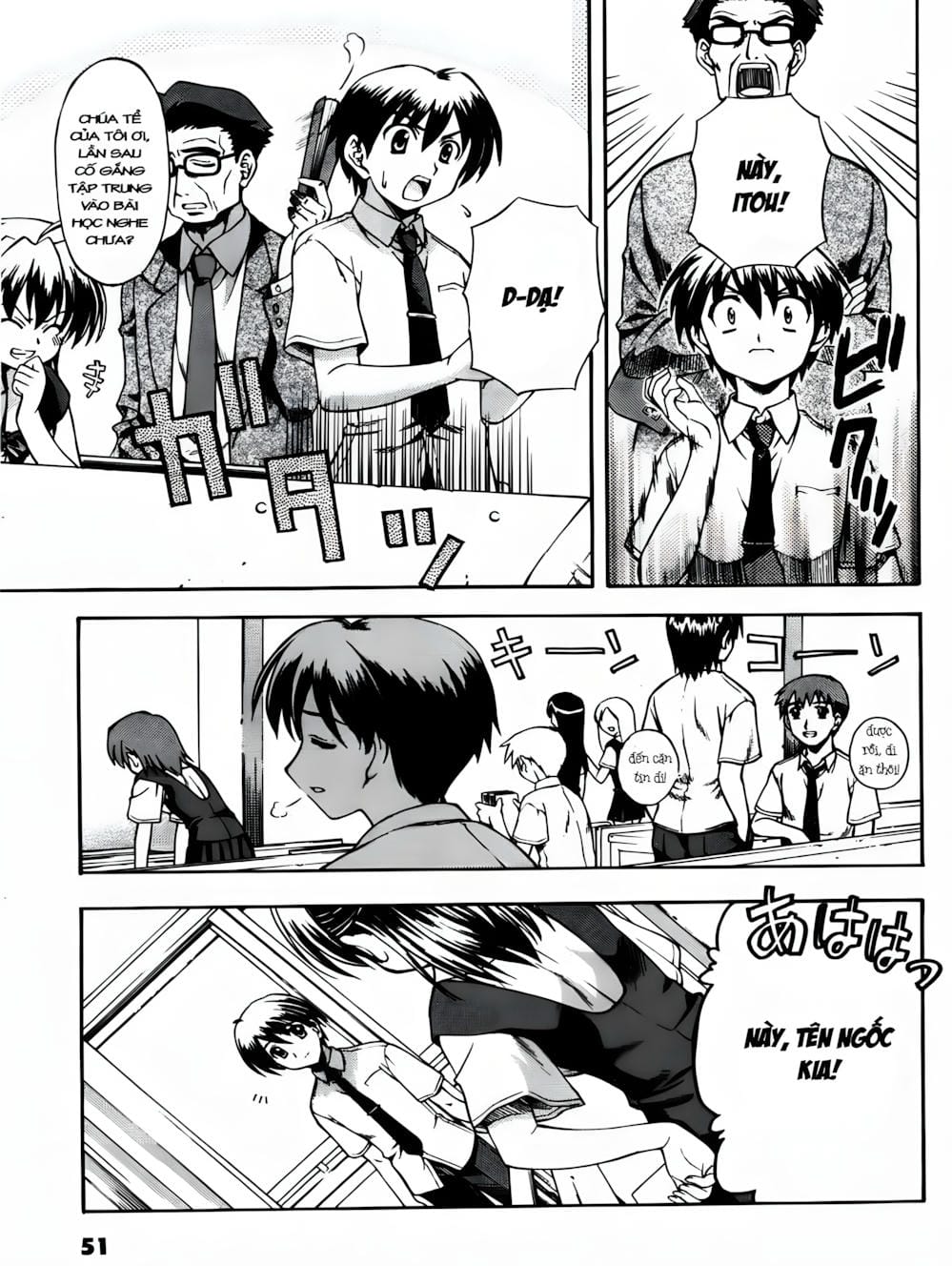Truyện Tranh Học Đường - School Days trang 6