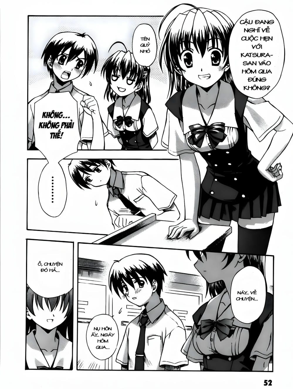 Truyện Tranh Học Đường - School Days trang 6