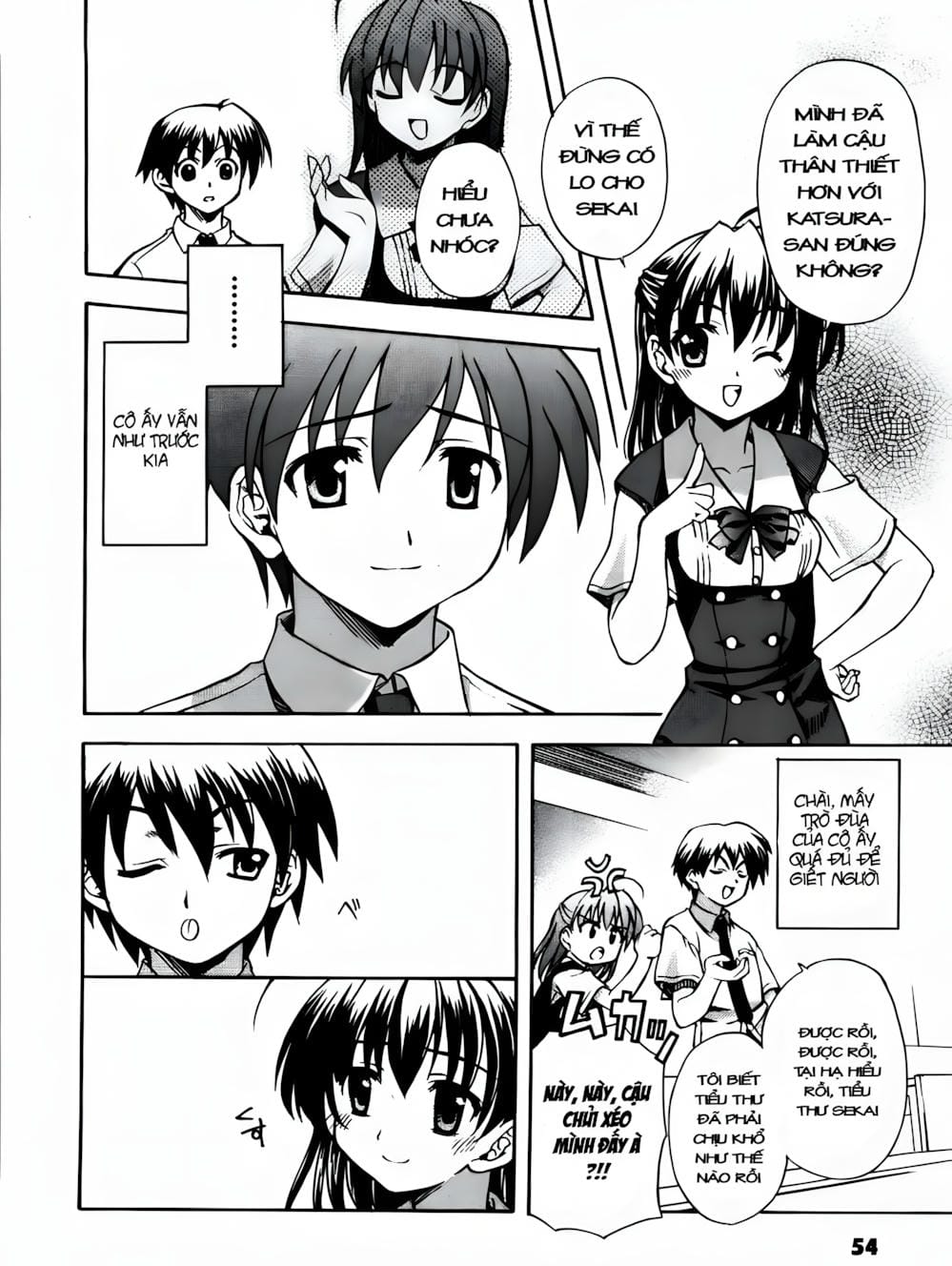 Truyện Tranh Học Đường - School Days trang 6