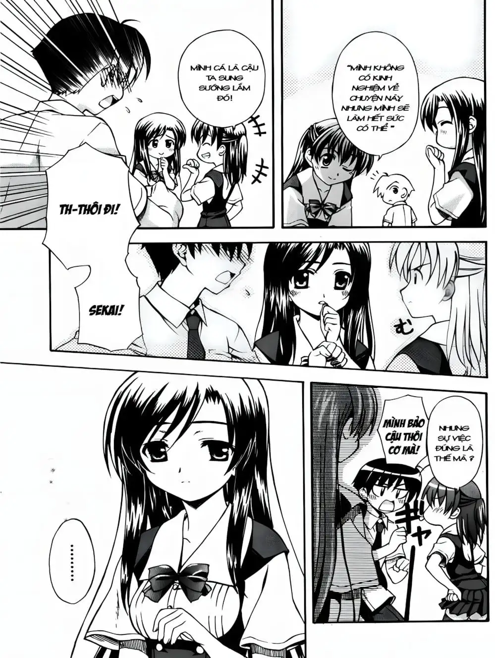 Truyện Tranh Học Đường - School Days trang 6