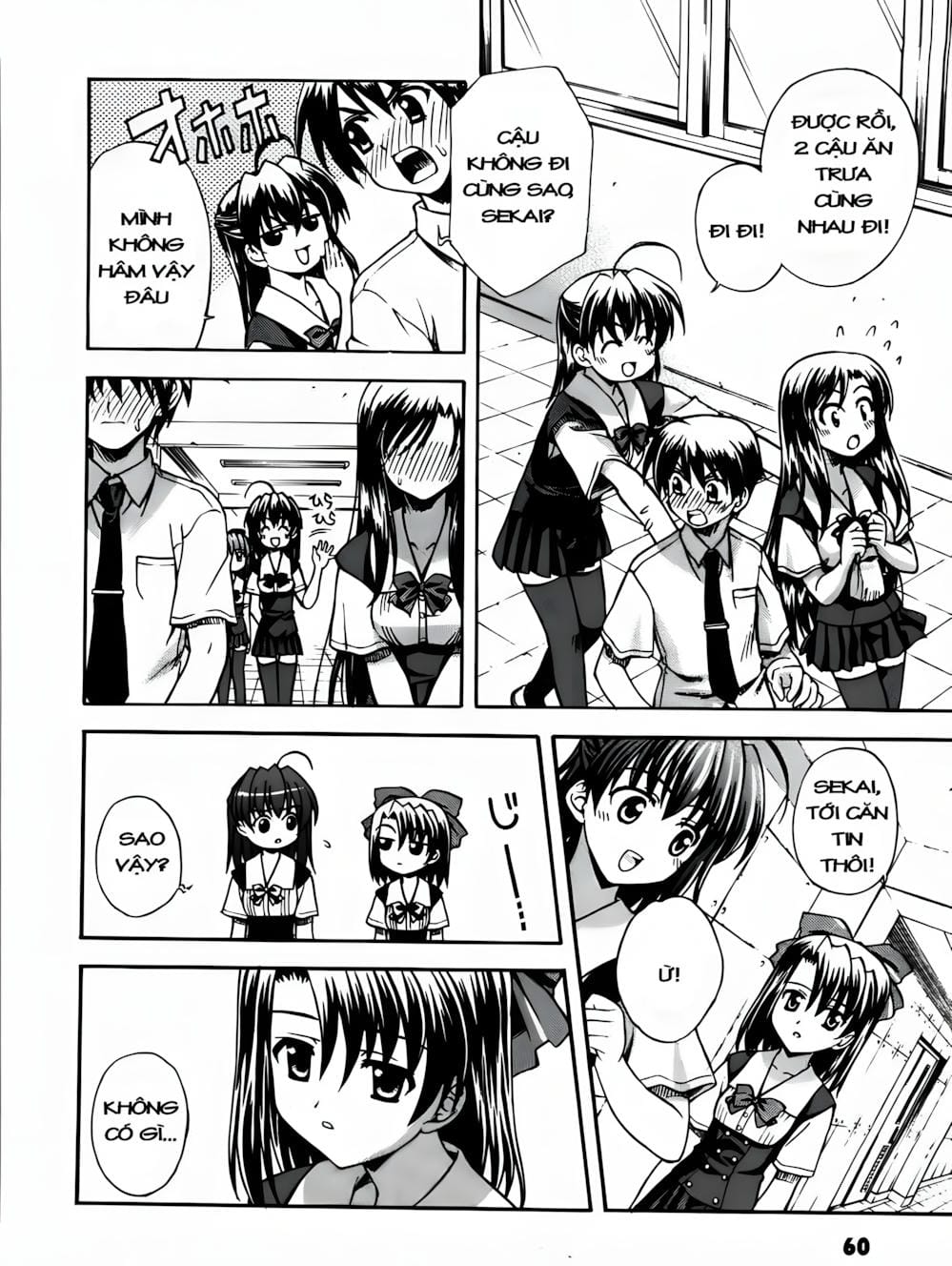 Truyện Tranh Học Đường - School Days trang 6