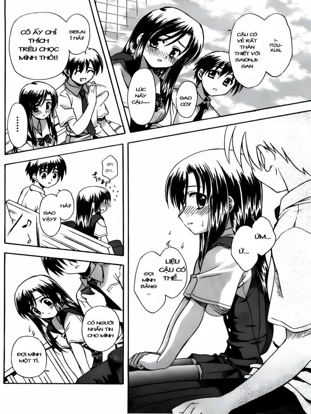 Truyện Tranh Học Đường - School Days trang 6