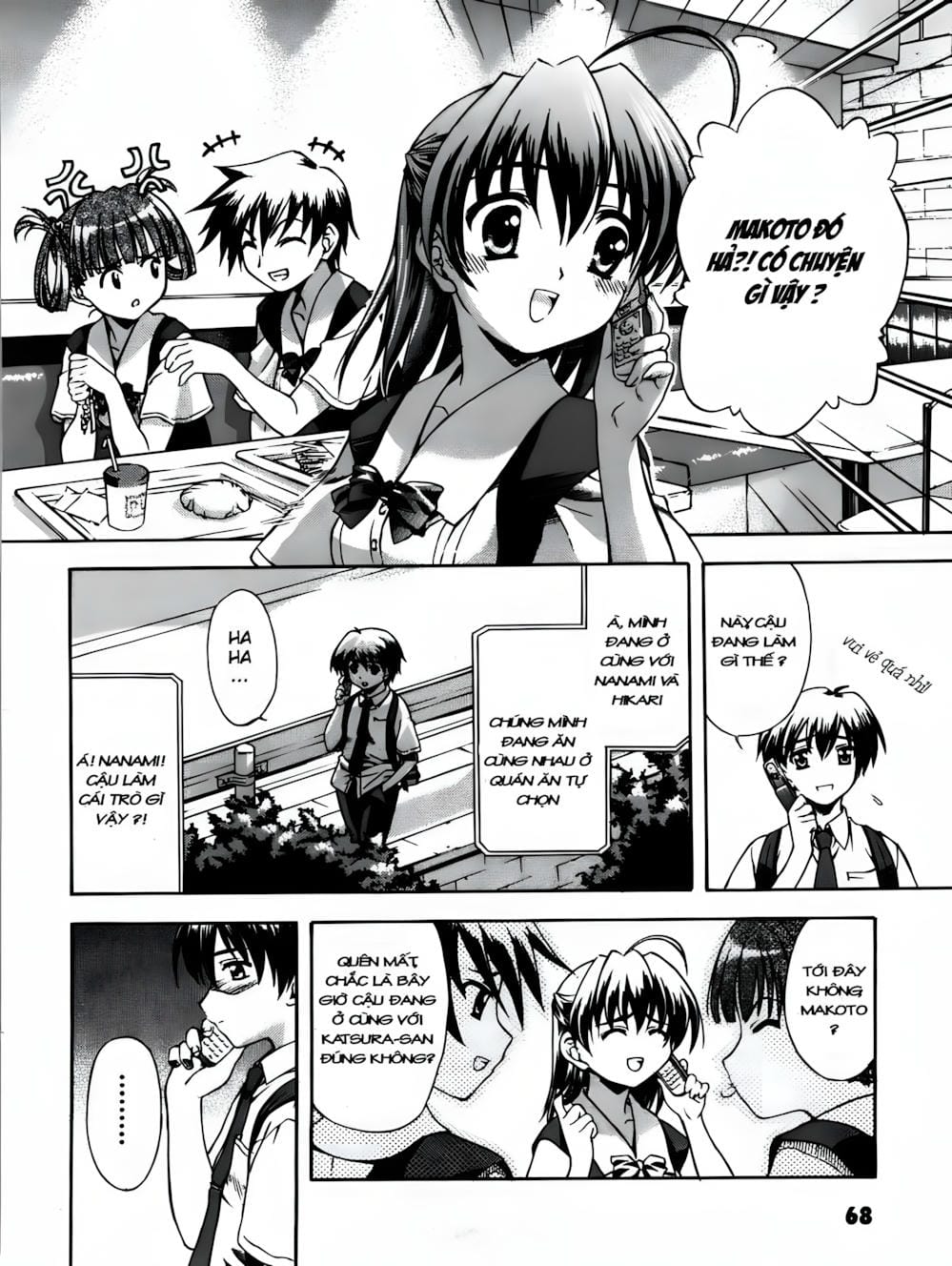 Truyện Tranh Học Đường - School Days trang 6