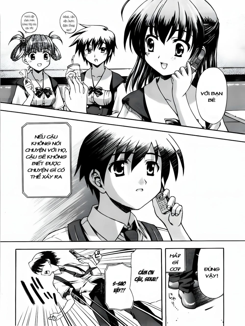 Truyện Tranh Học Đường - School Days trang 6