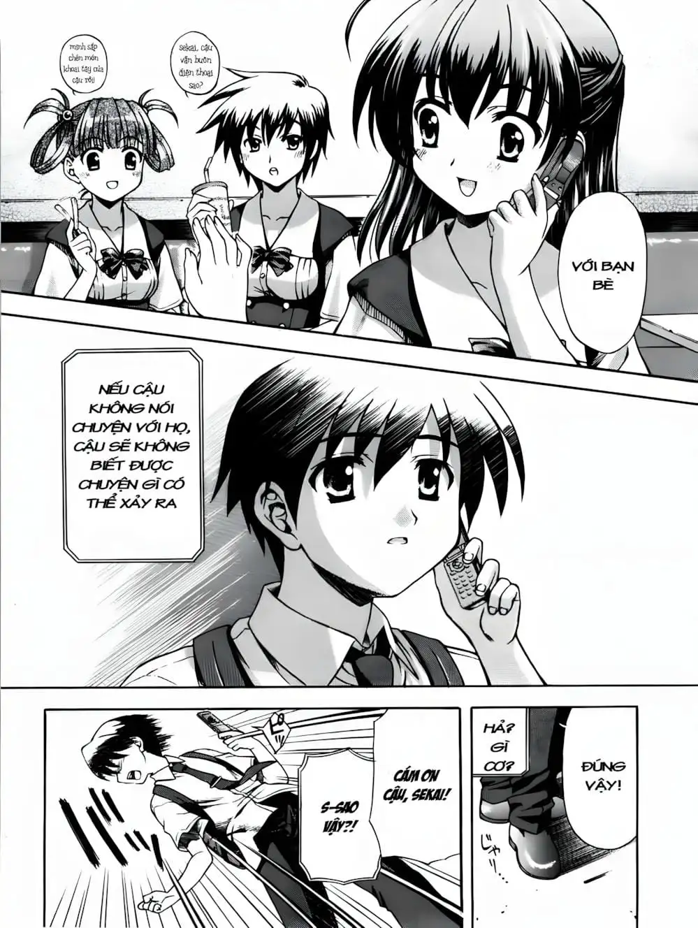 Truyện Tranh Học Đường - School Days trang 6