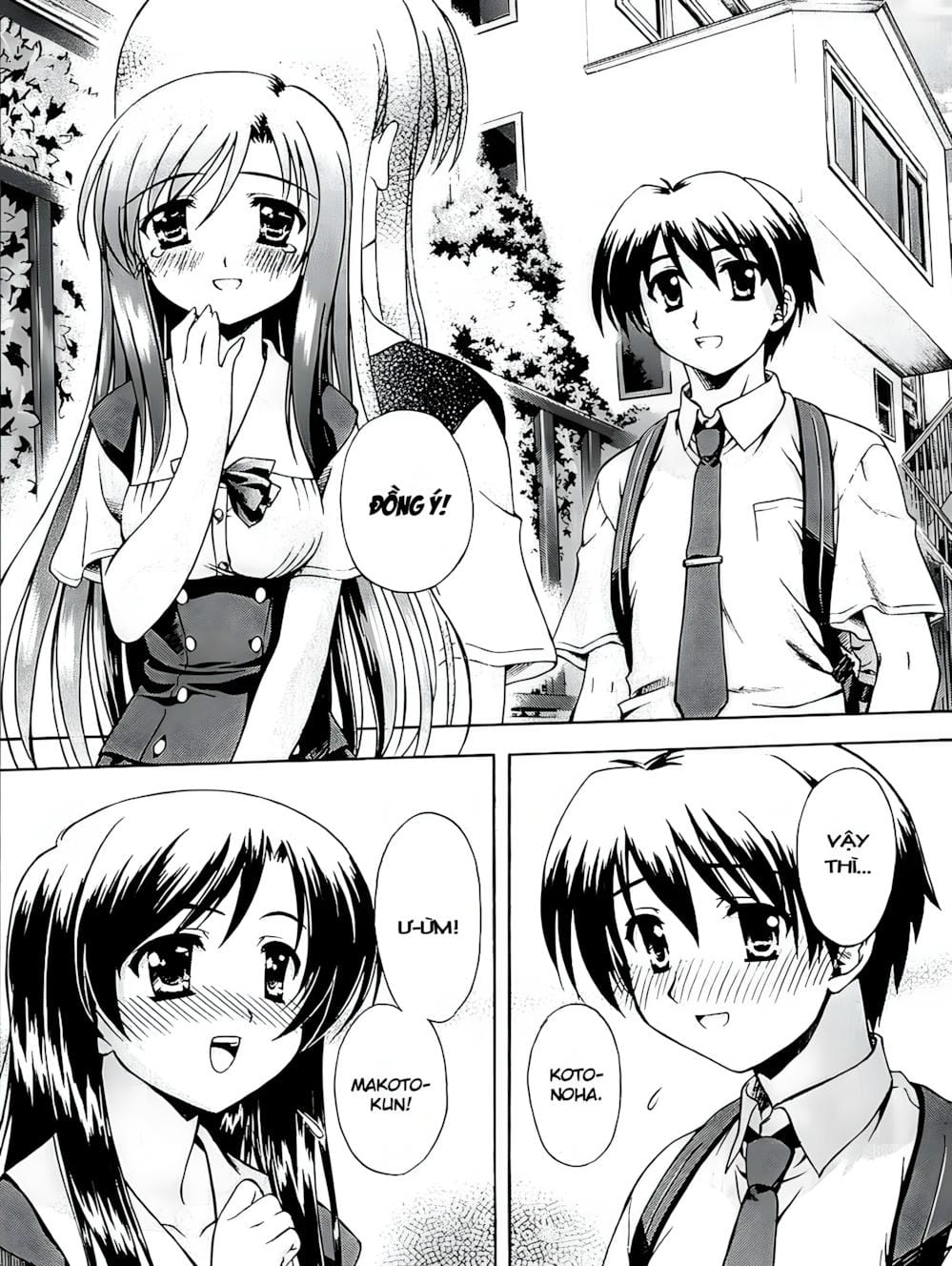 Truyện Tranh Học Đường - School Days trang 6