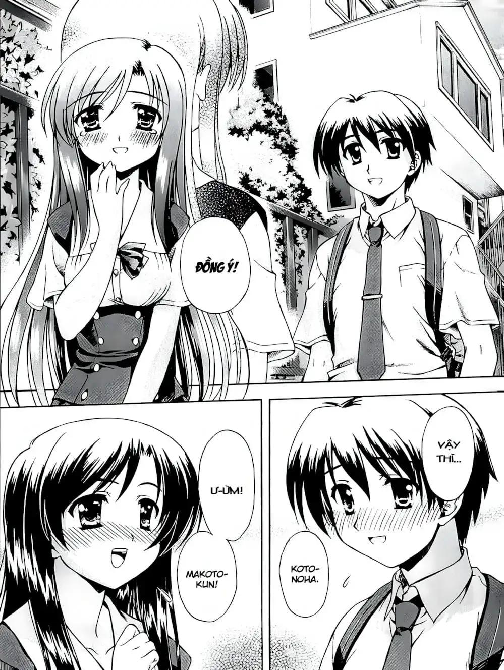 Truyện Tranh Học Đường - School Days trang 6