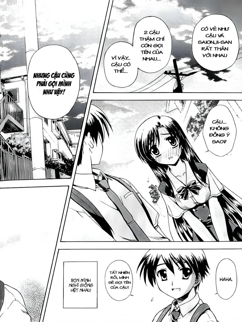 Truyện Tranh Học Đường - School Days trang 6