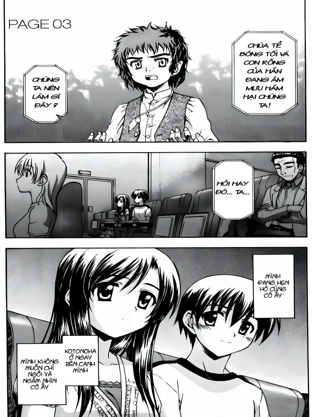 Truyện Tranh Học Đường - School Days trang 6