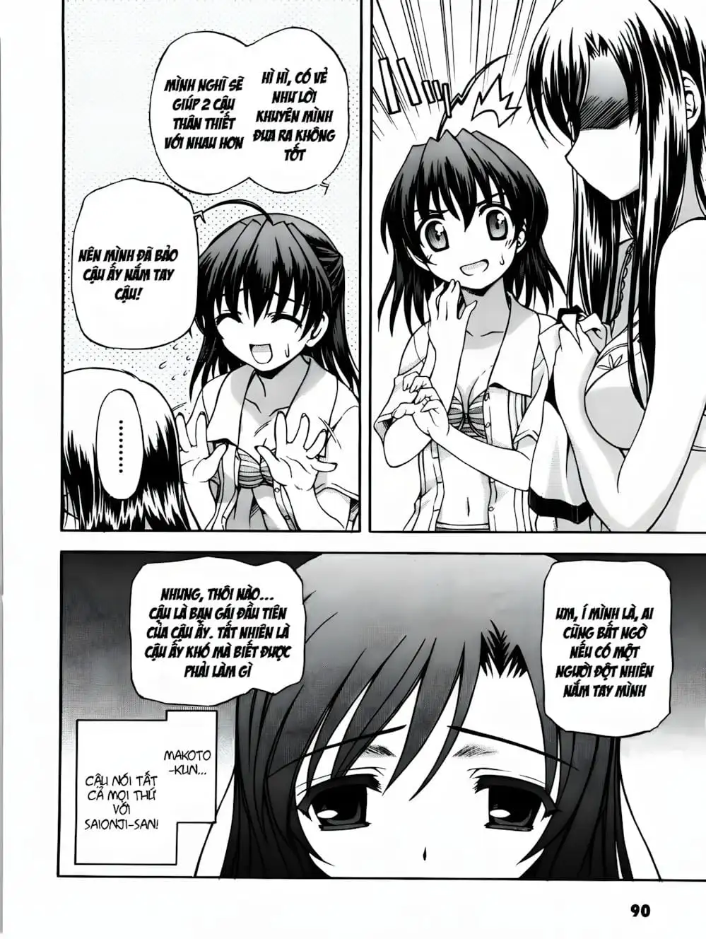 Truyện Tranh Học Đường - School Days trang 6