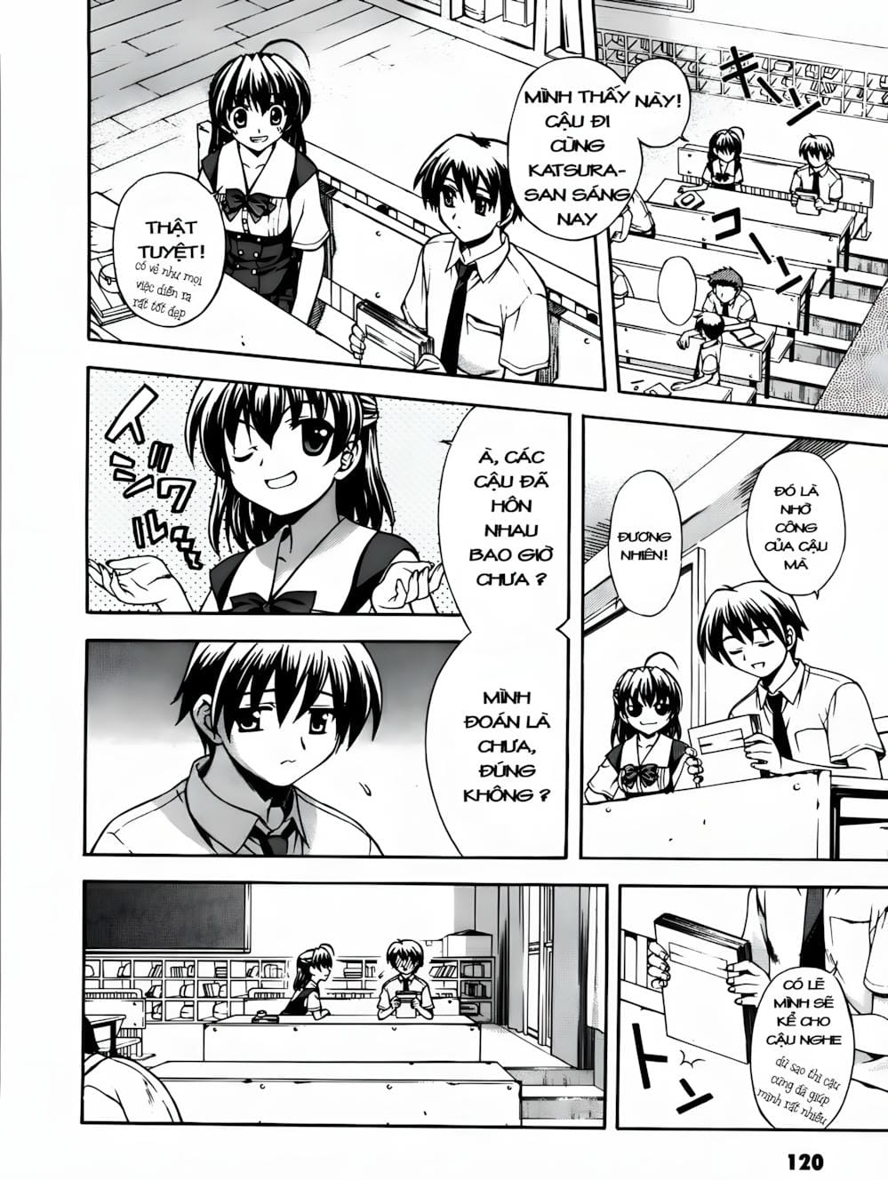 Truyện Tranh Học Đường - School Days trang 6