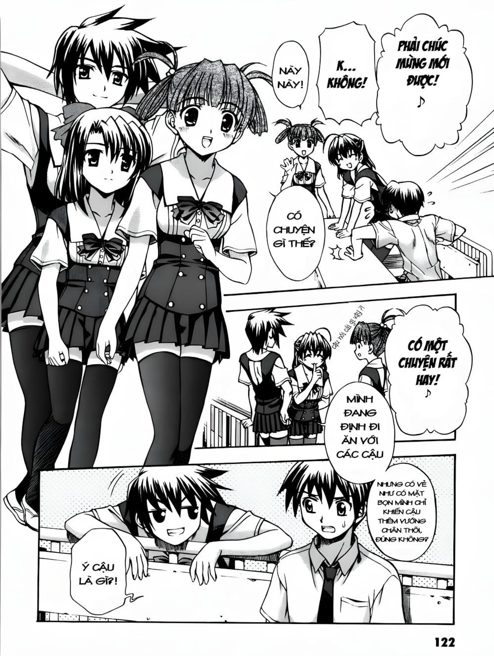 Truyện Tranh Học Đường - School Days trang 6