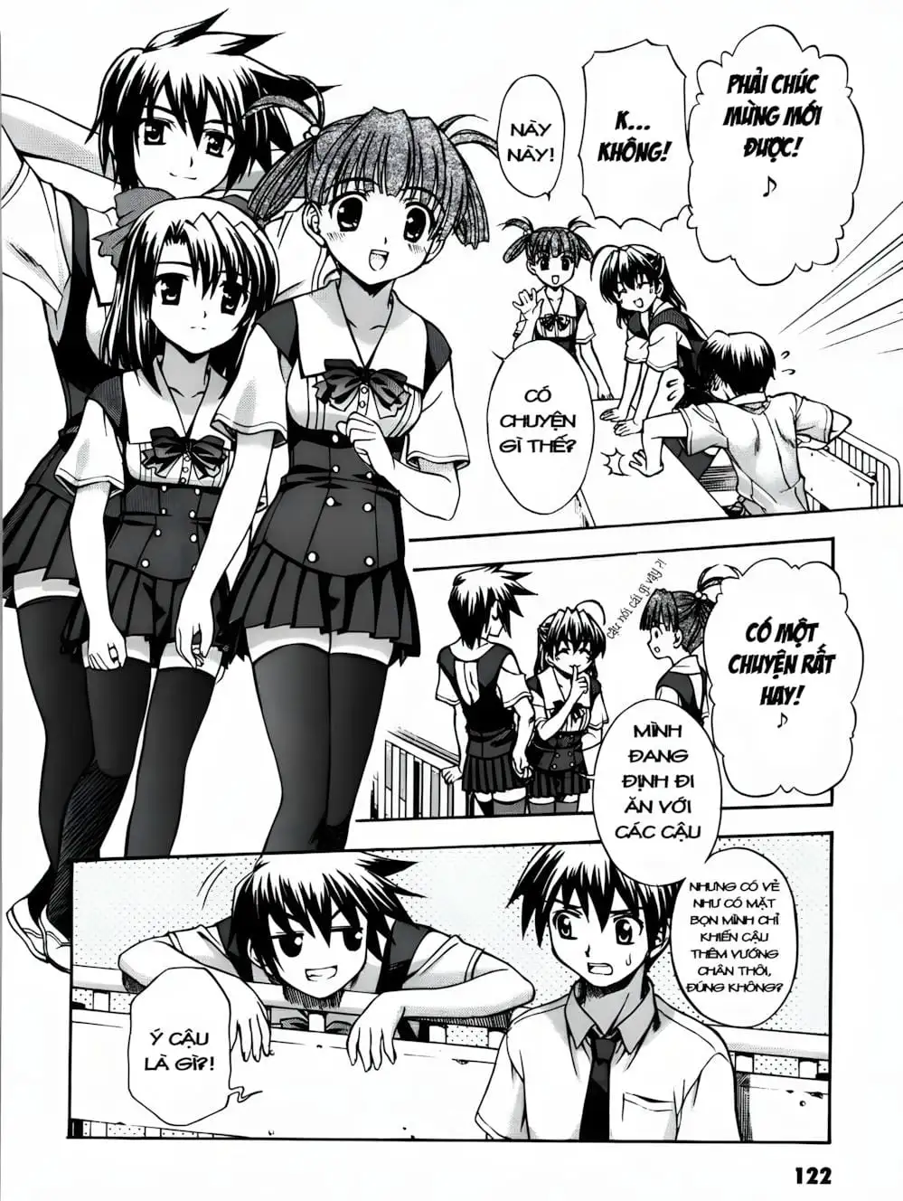 Truyện Tranh Học Đường - School Days trang 6