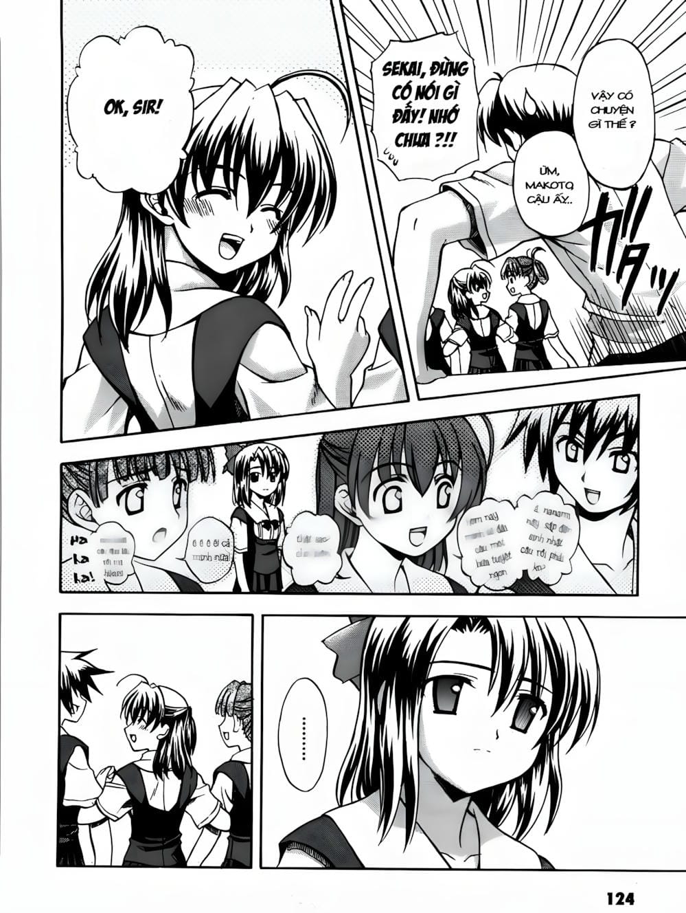 Truyện Tranh Học Đường - School Days trang 6