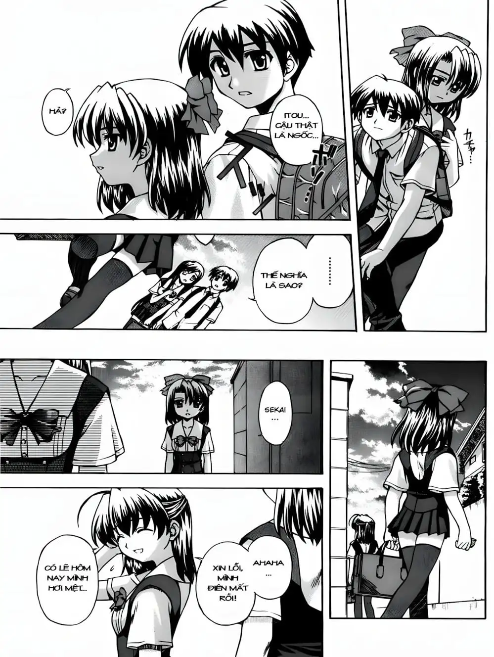 Truyện Tranh Học Đường - School Days trang 6