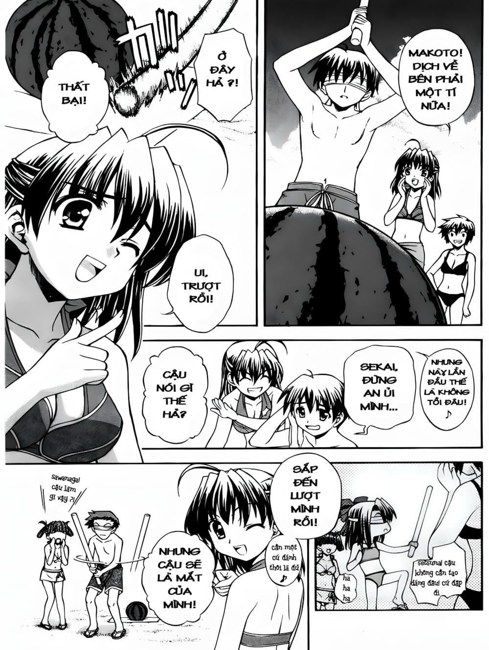 Truyện Tranh Học Đường - School Days trang 6