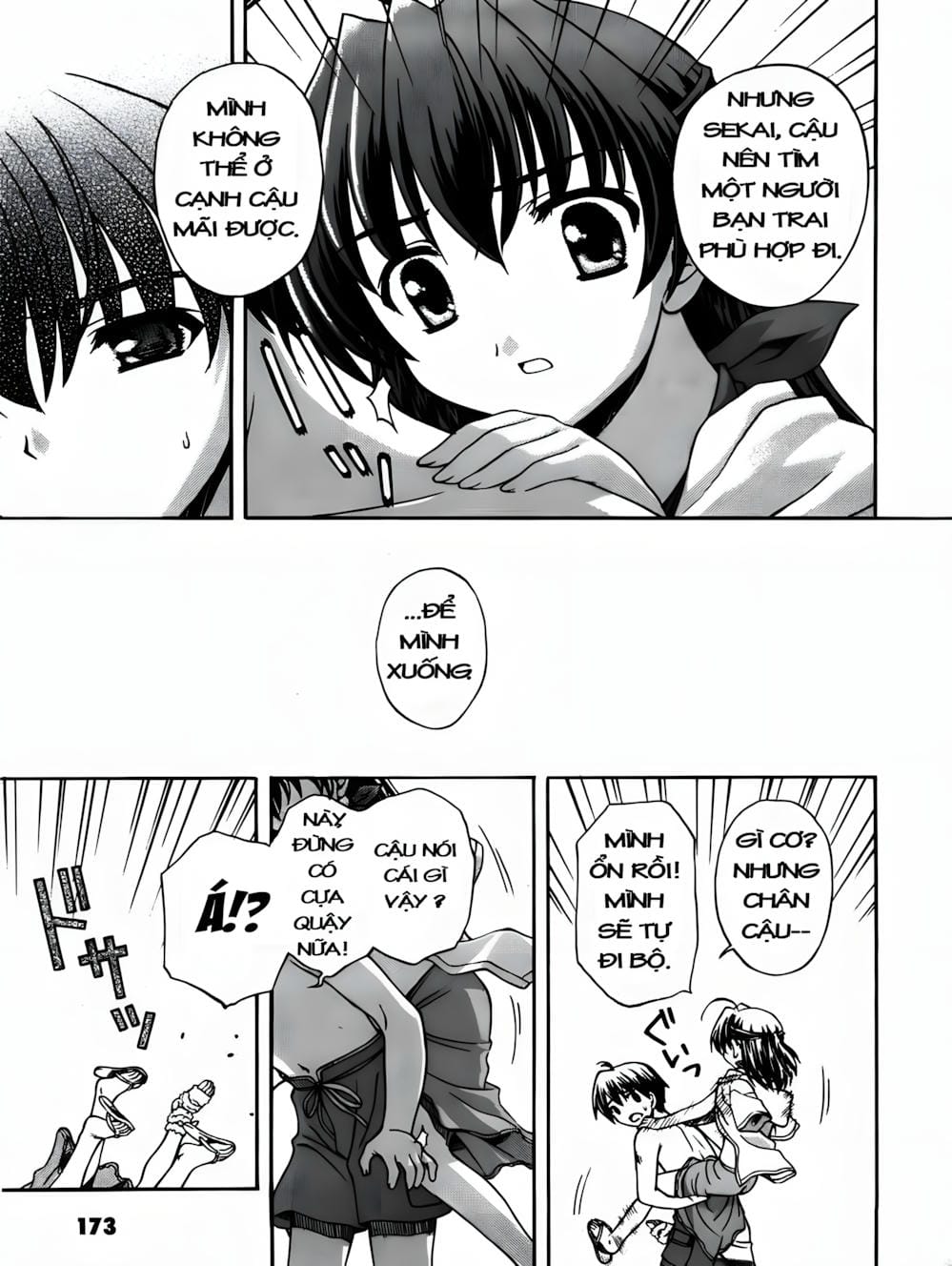 Truyện Tranh Học Đường - School Days trang 6