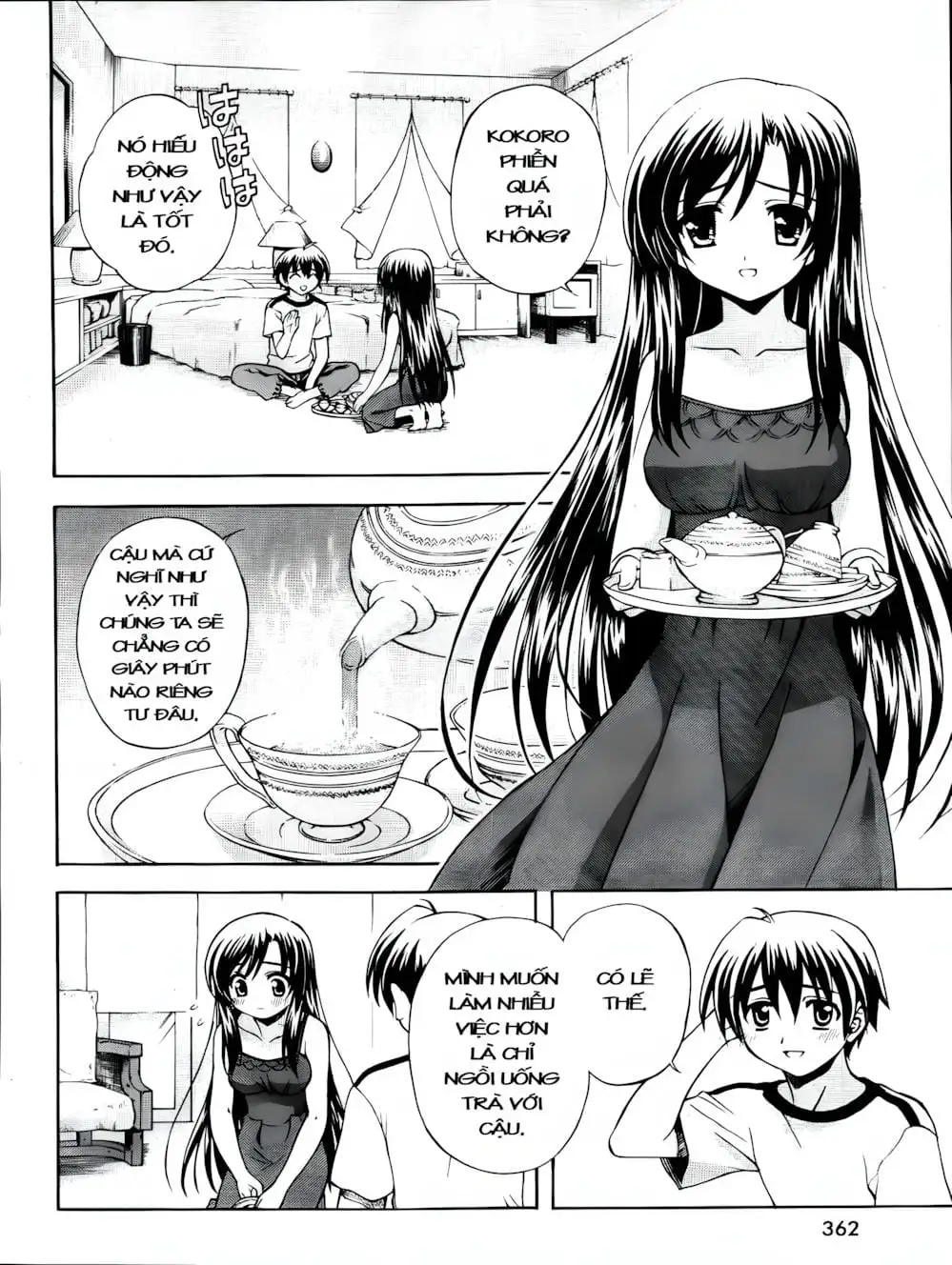 Truyện Tranh Học Đường - School Days trang 6