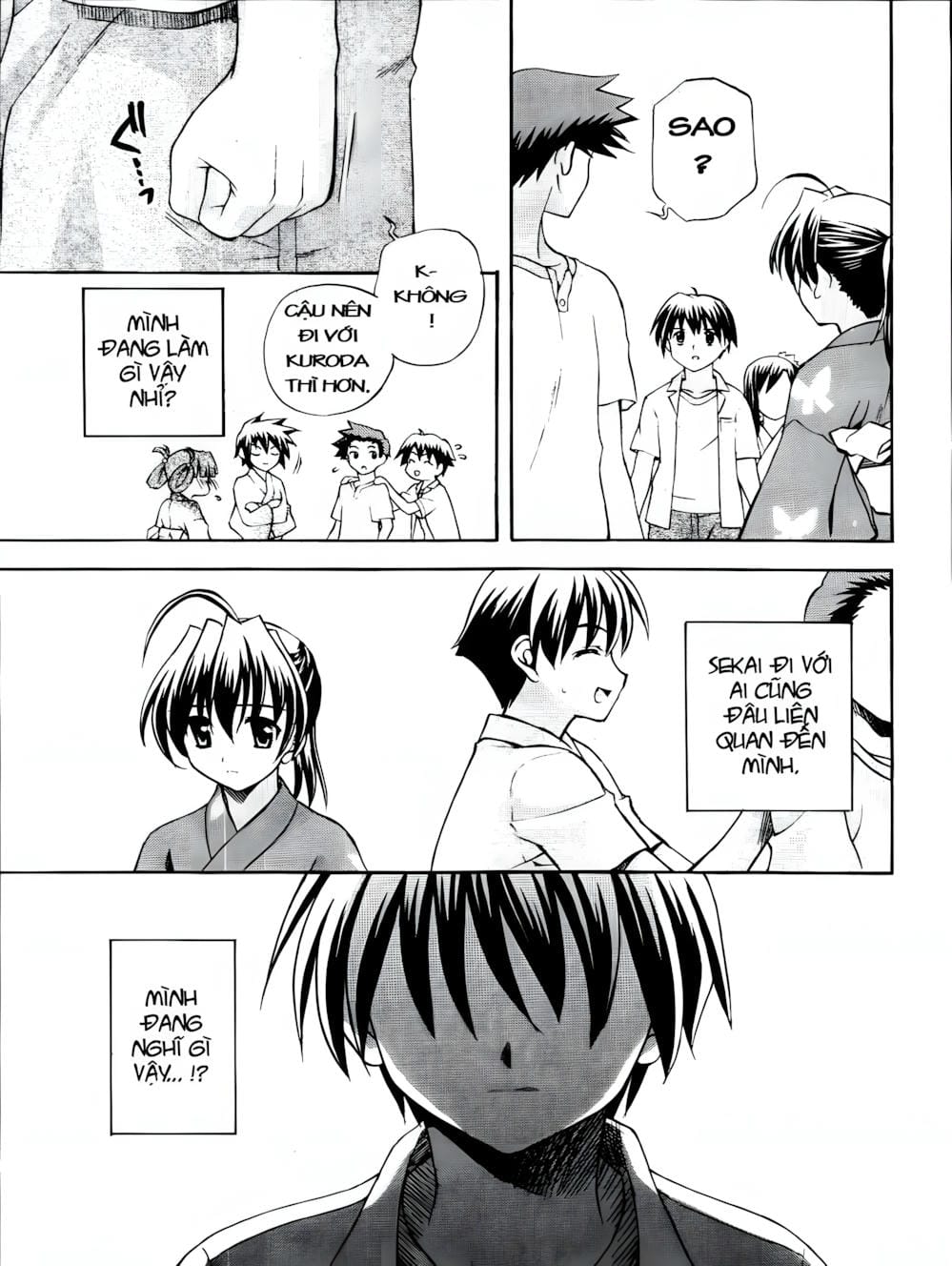 Truyện Tranh Học Đường - School Days trang 6