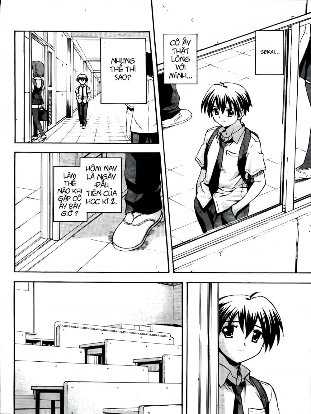 Truyện Tranh Học Đường - School Days trang 6