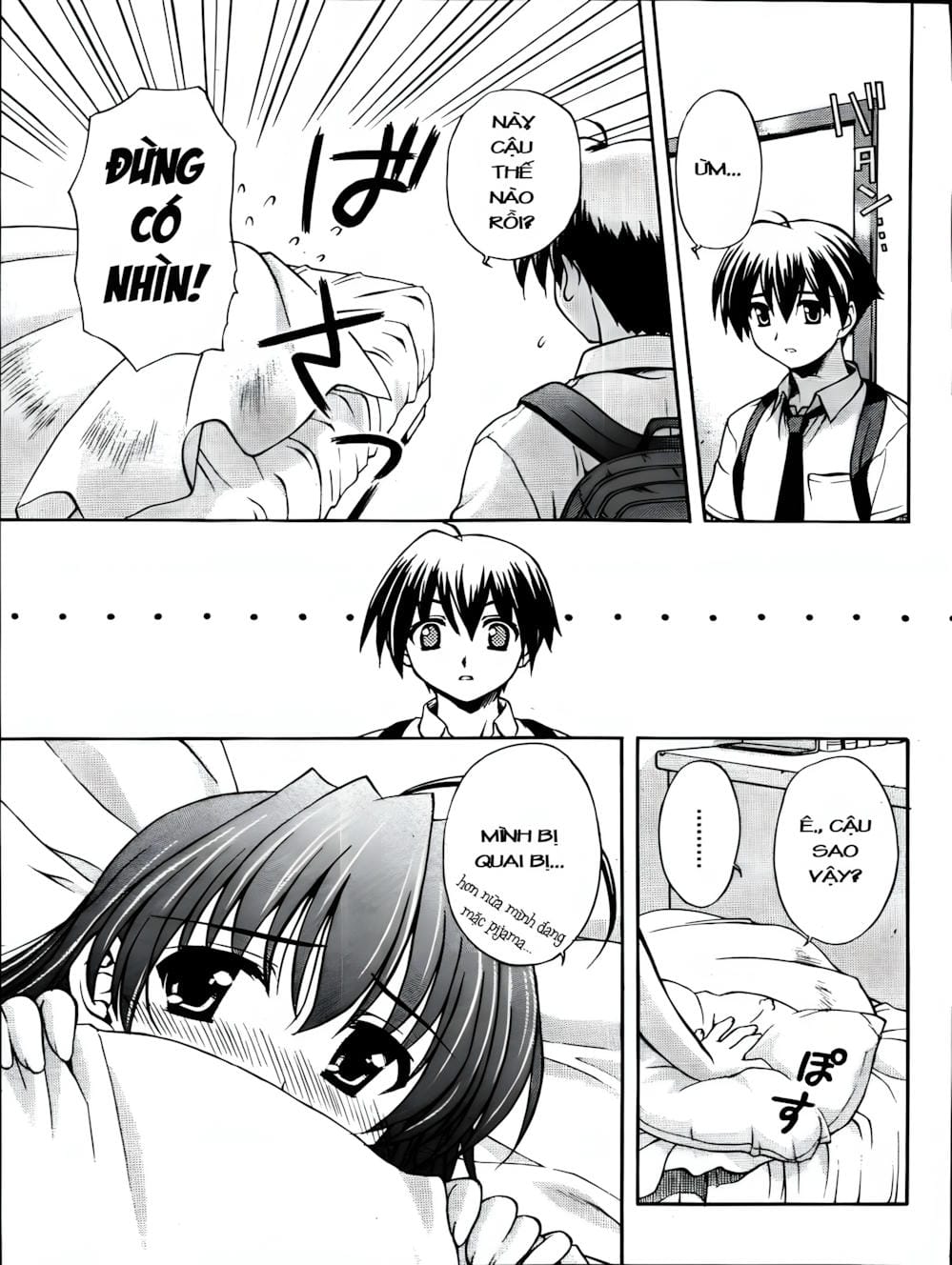 Truyện Tranh Học Đường - School Days trang 6