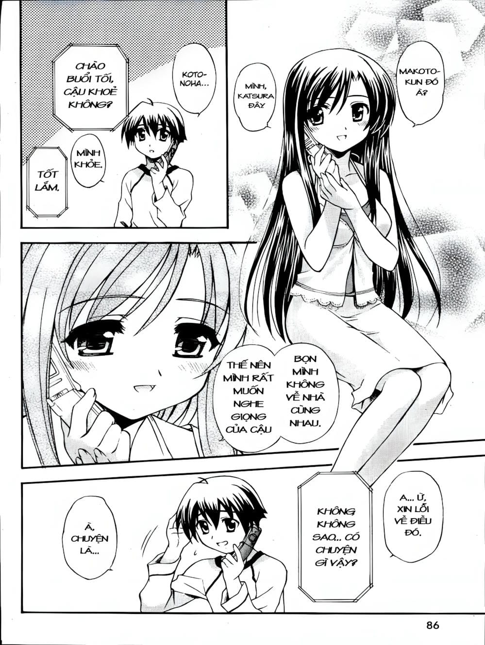 Truyện Tranh Học Đường - School Days trang 6