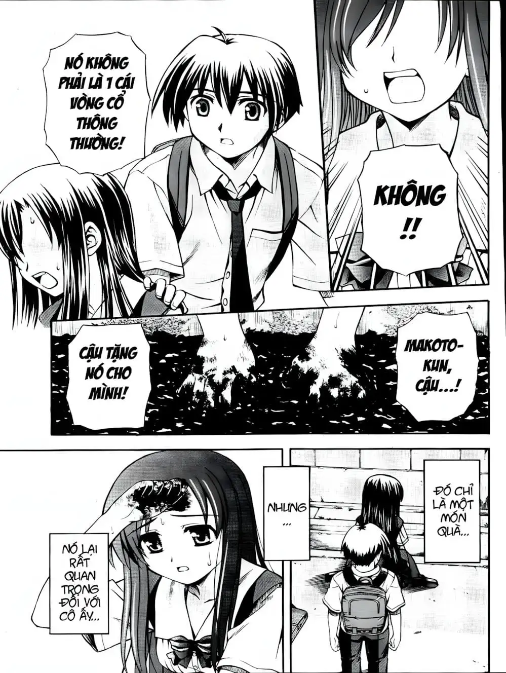 Truyện Tranh Học Đường - School Days trang 6