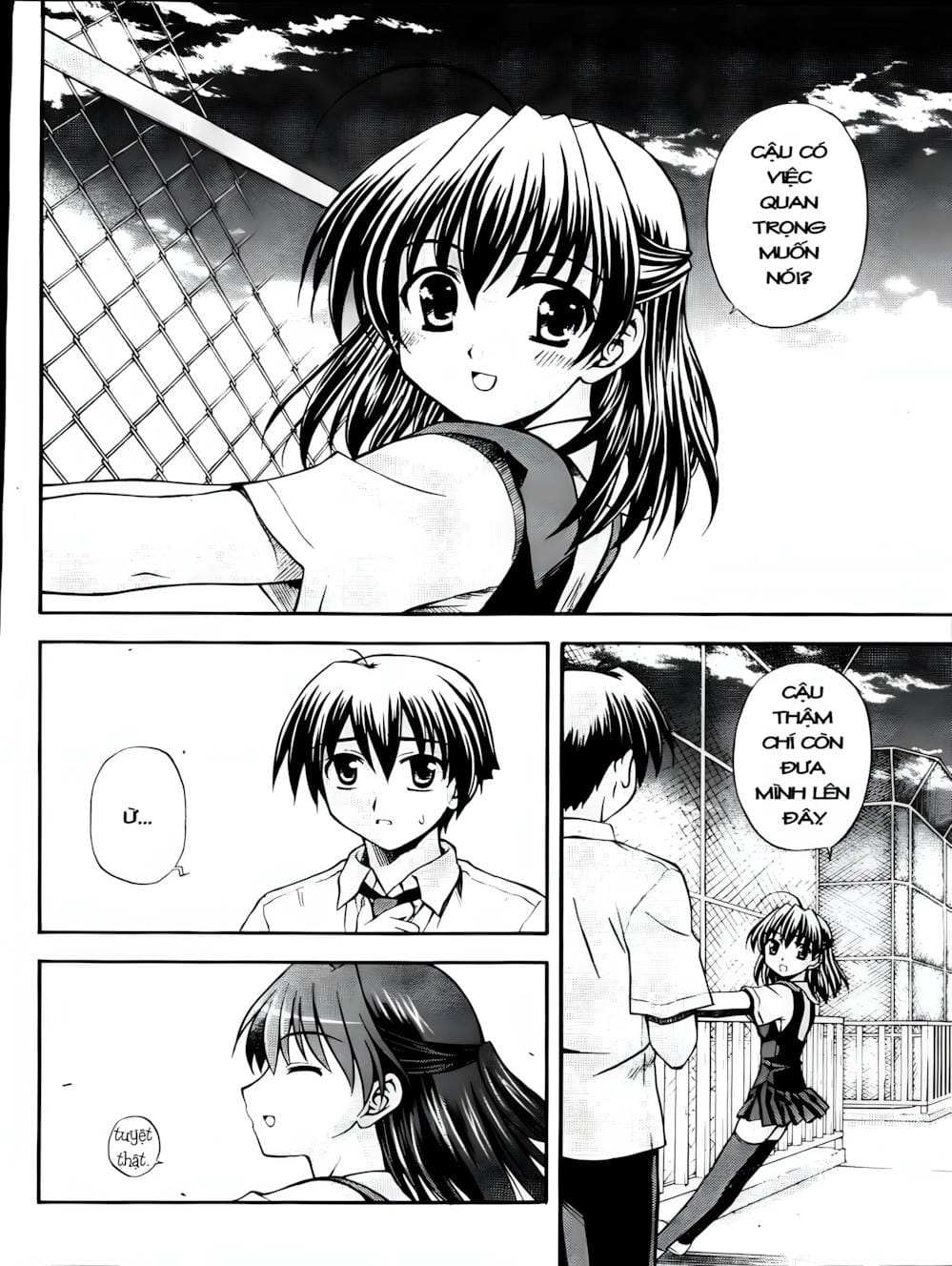 Truyện Tranh Học Đường - School Days trang 6