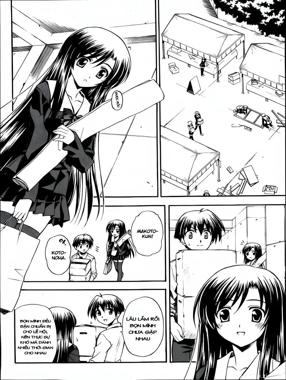 Truyện Tranh Học Đường - School Days trang 6