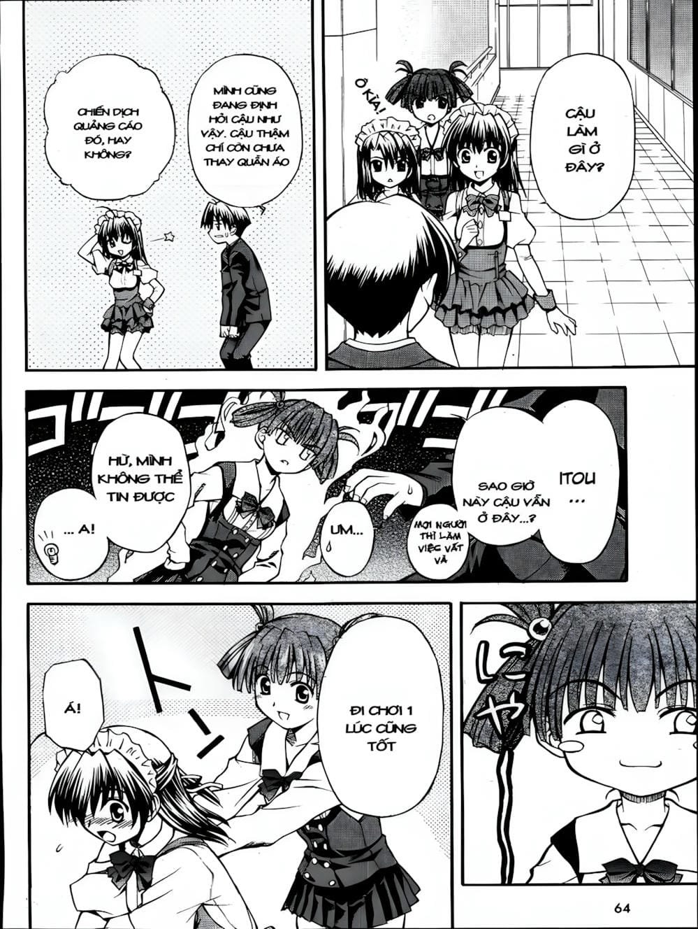 Truyện Tranh Học Đường - School Days trang 6