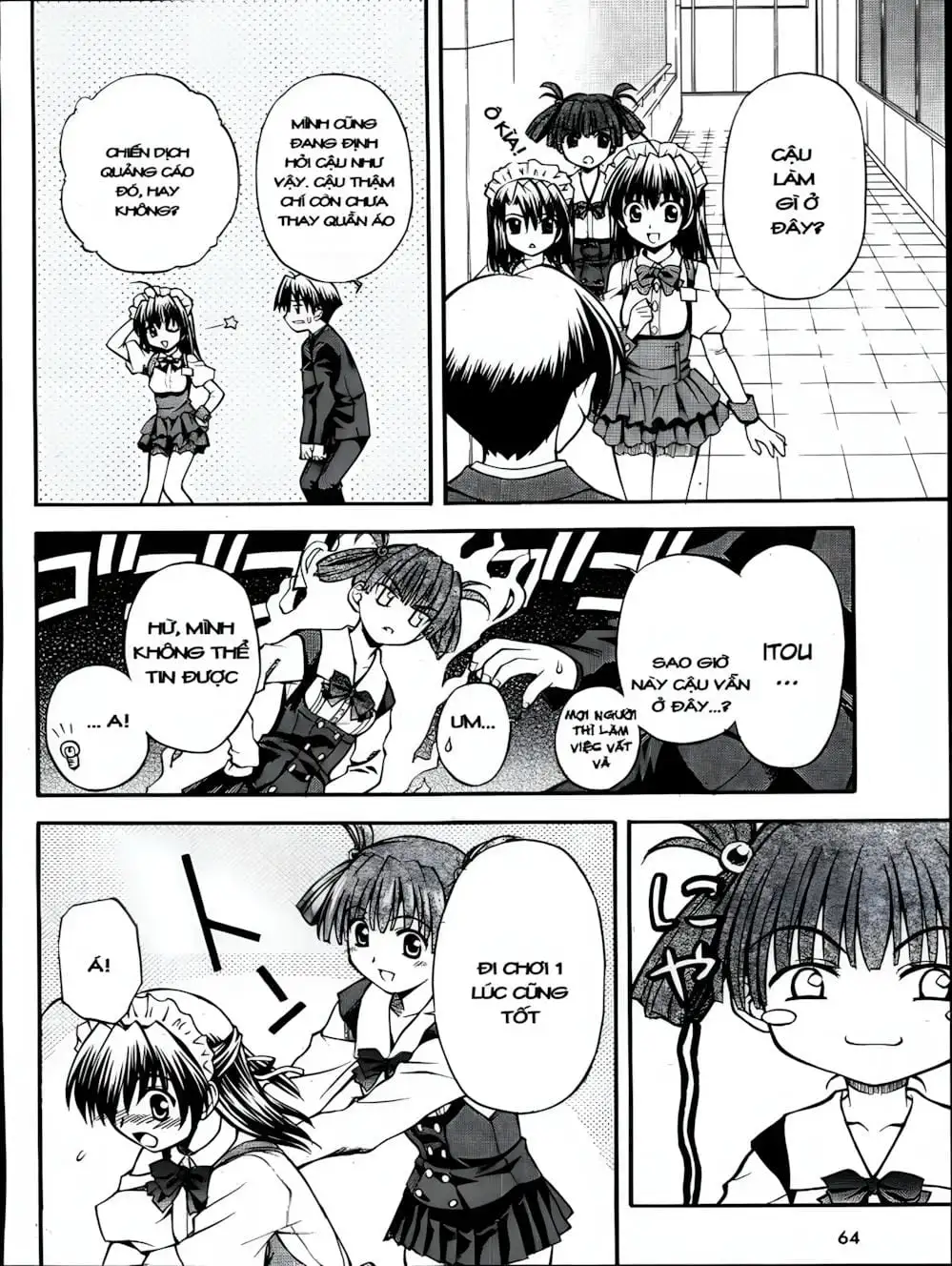 Truyện Tranh Học Đường - School Days trang 6