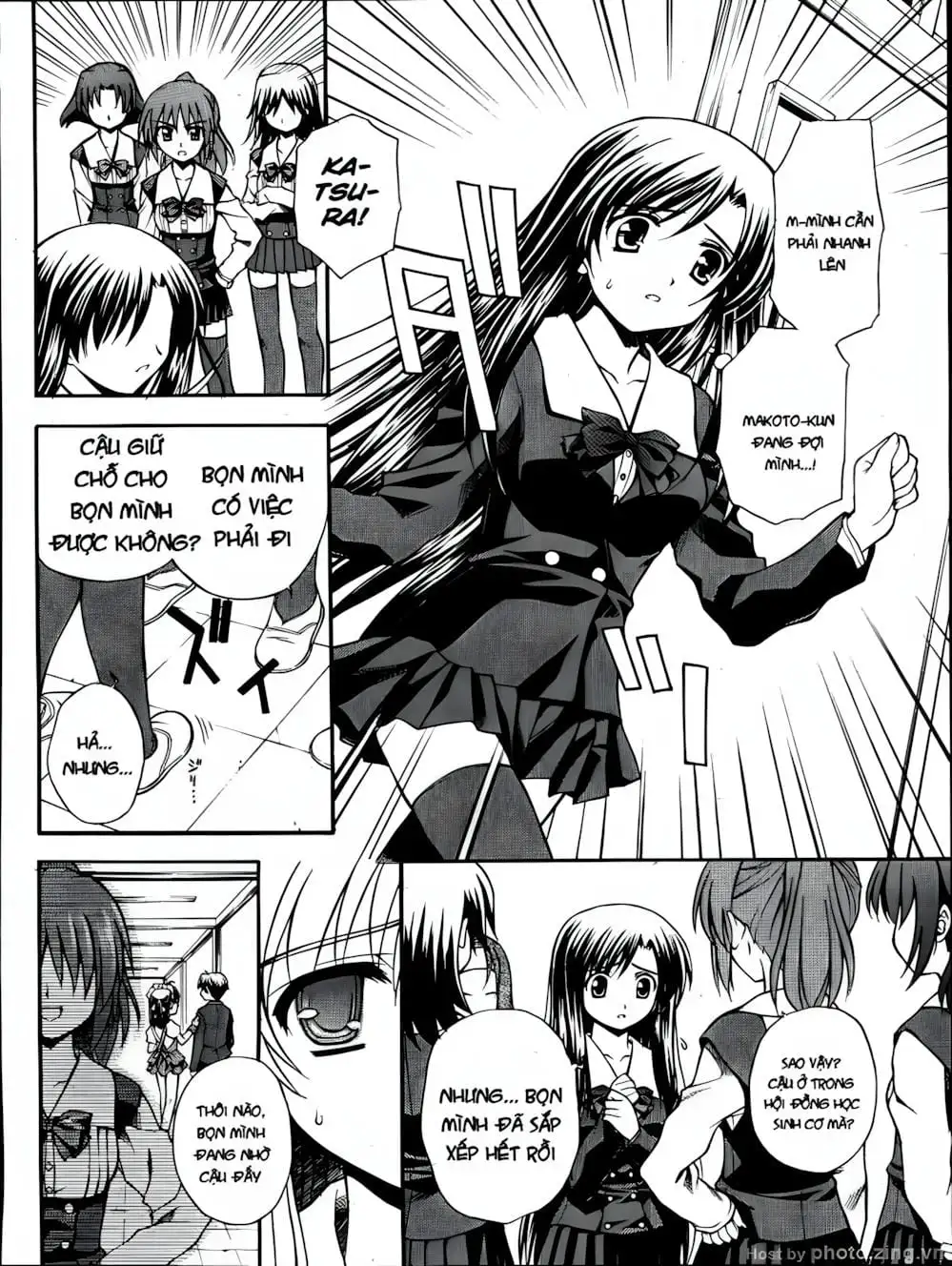 Truyện Tranh Học Đường - School Days trang 6