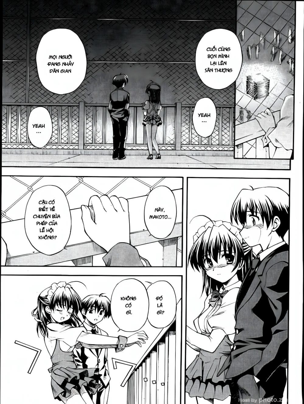 Truyện Tranh Học Đường - School Days trang 6