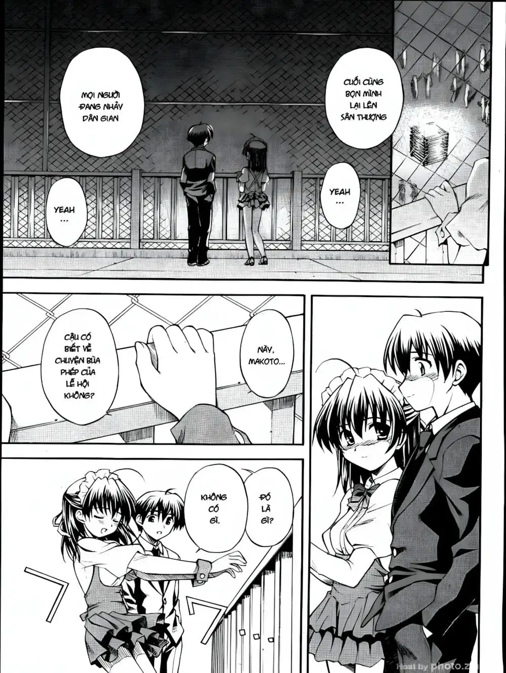 Truyện Tranh Học Đường - School Days trang 6