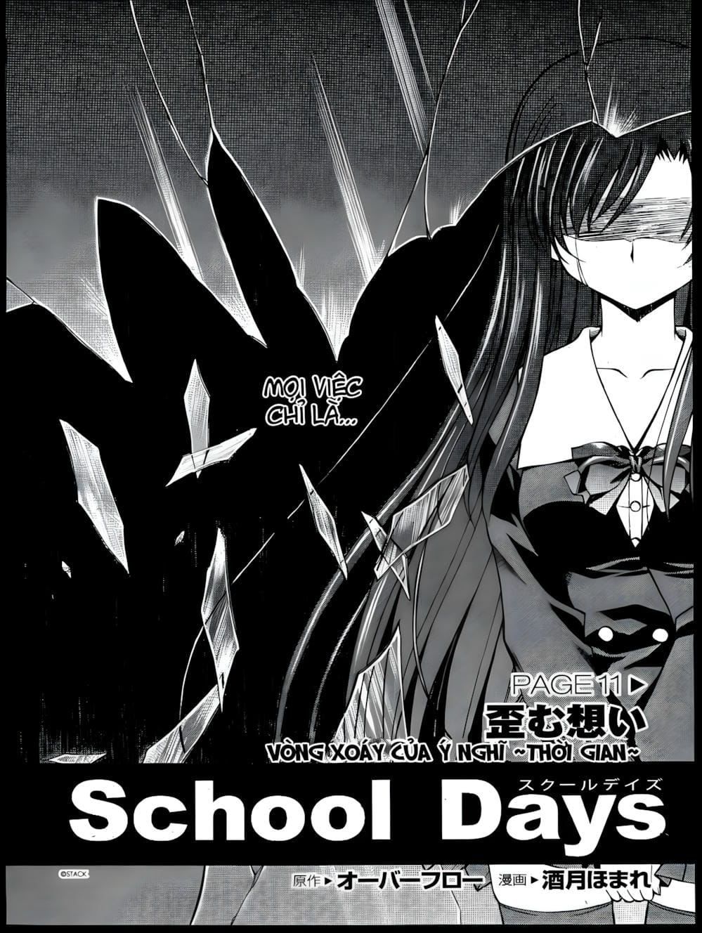 Truyện Tranh Học Đường - School Days trang 6