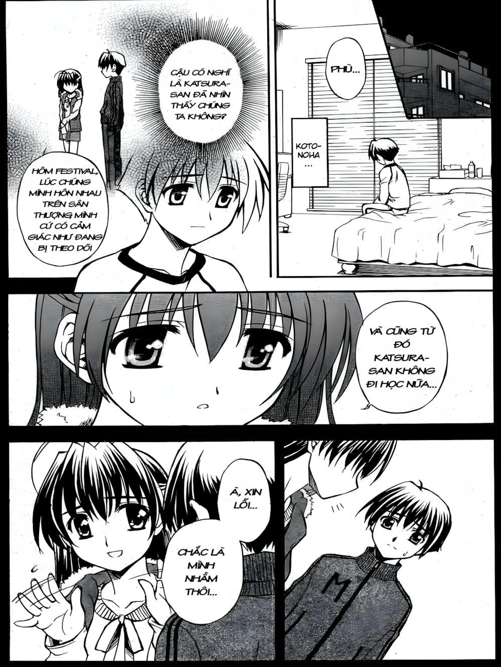 Truyện Tranh Học Đường - School Days trang 6