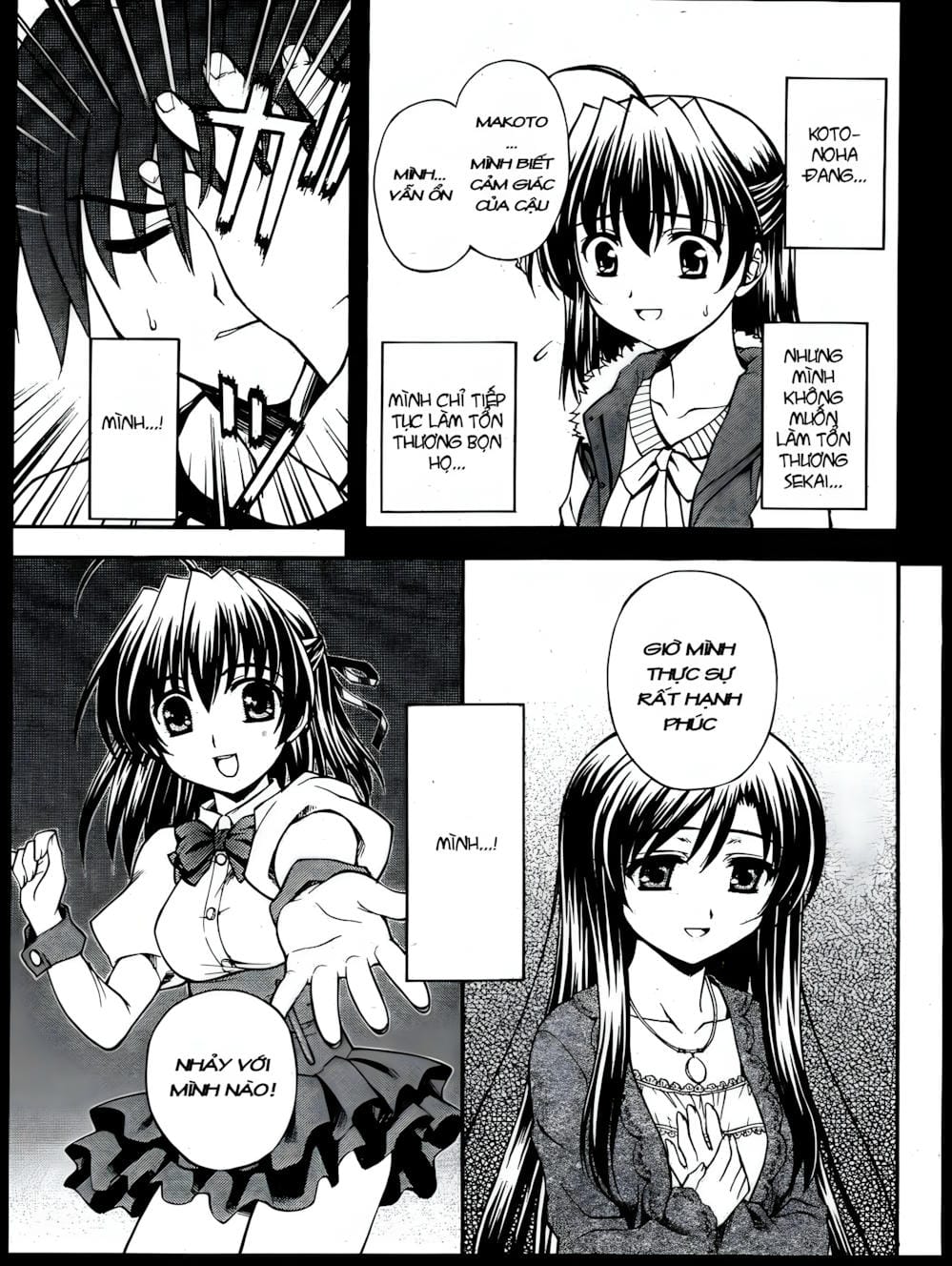 Truyện Tranh Học Đường - School Days trang 6