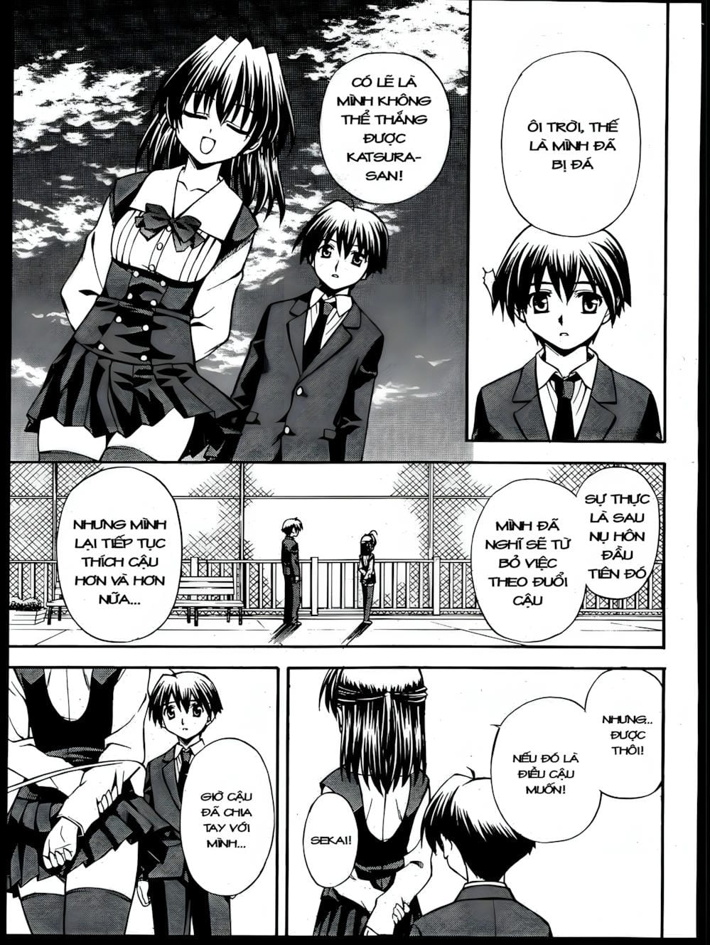 Truyện Tranh Học Đường - School Days trang 6