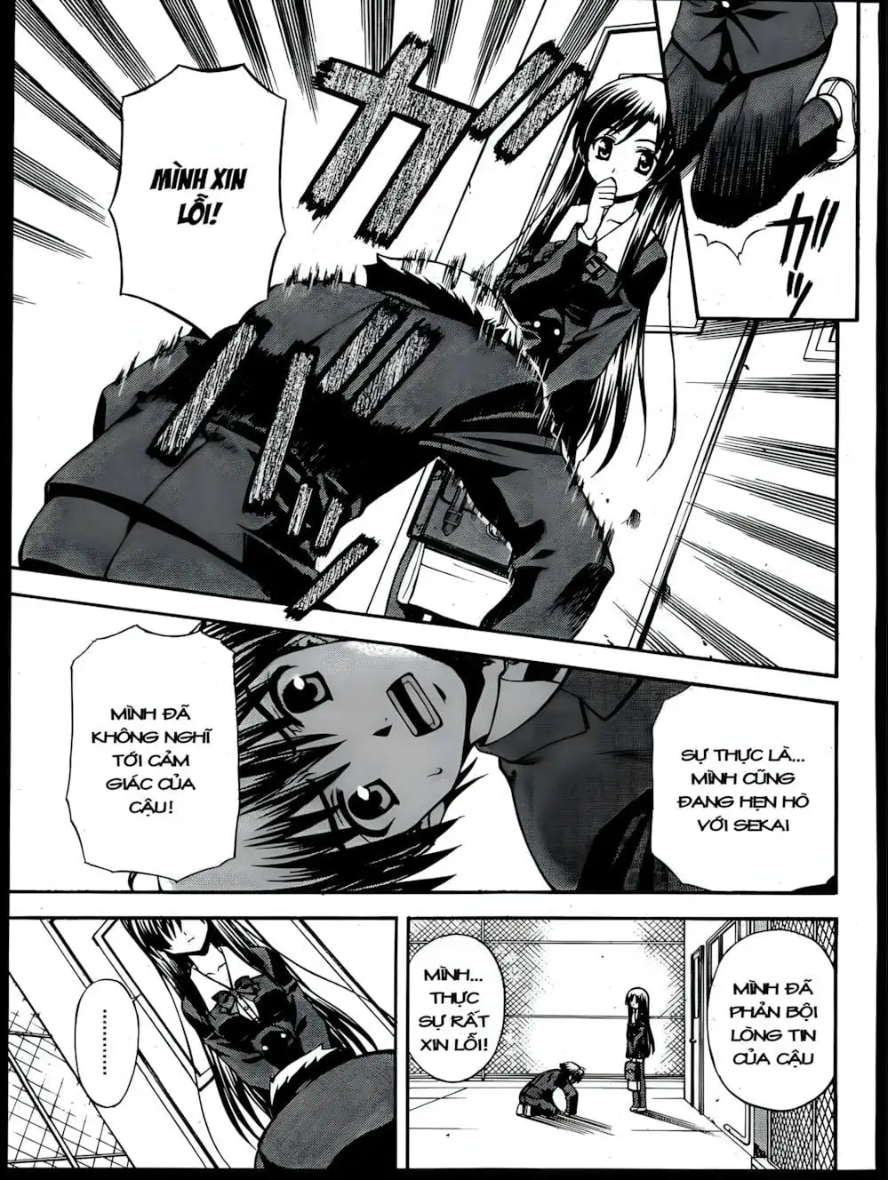 Truyện Tranh Học Đường - School Days trang 6