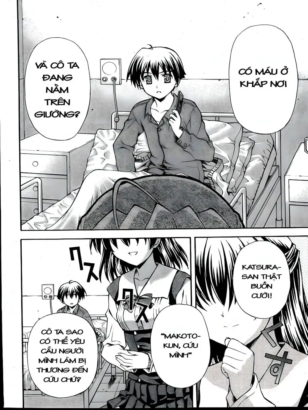 Truyện Tranh Học Đường - School Days trang 6