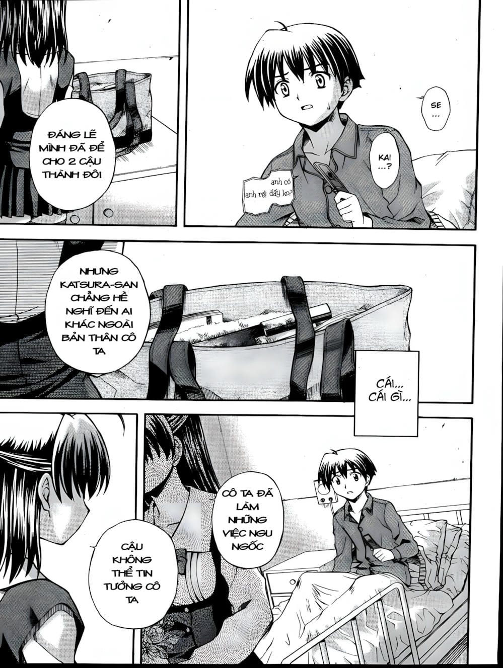 Truyện Tranh Học Đường - School Days trang 6