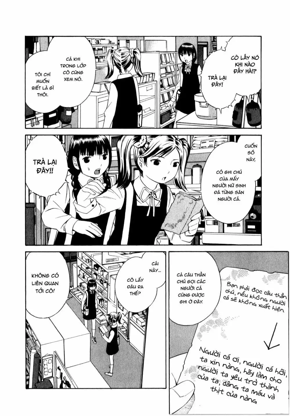 Truyện Tranh Tiên Cá Học Đường - School Mermaid trang 7