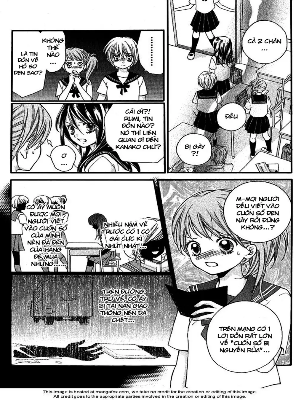 Truyện Tranh Lớp Học Rùng Rợn - Screaming Lesson trang 4