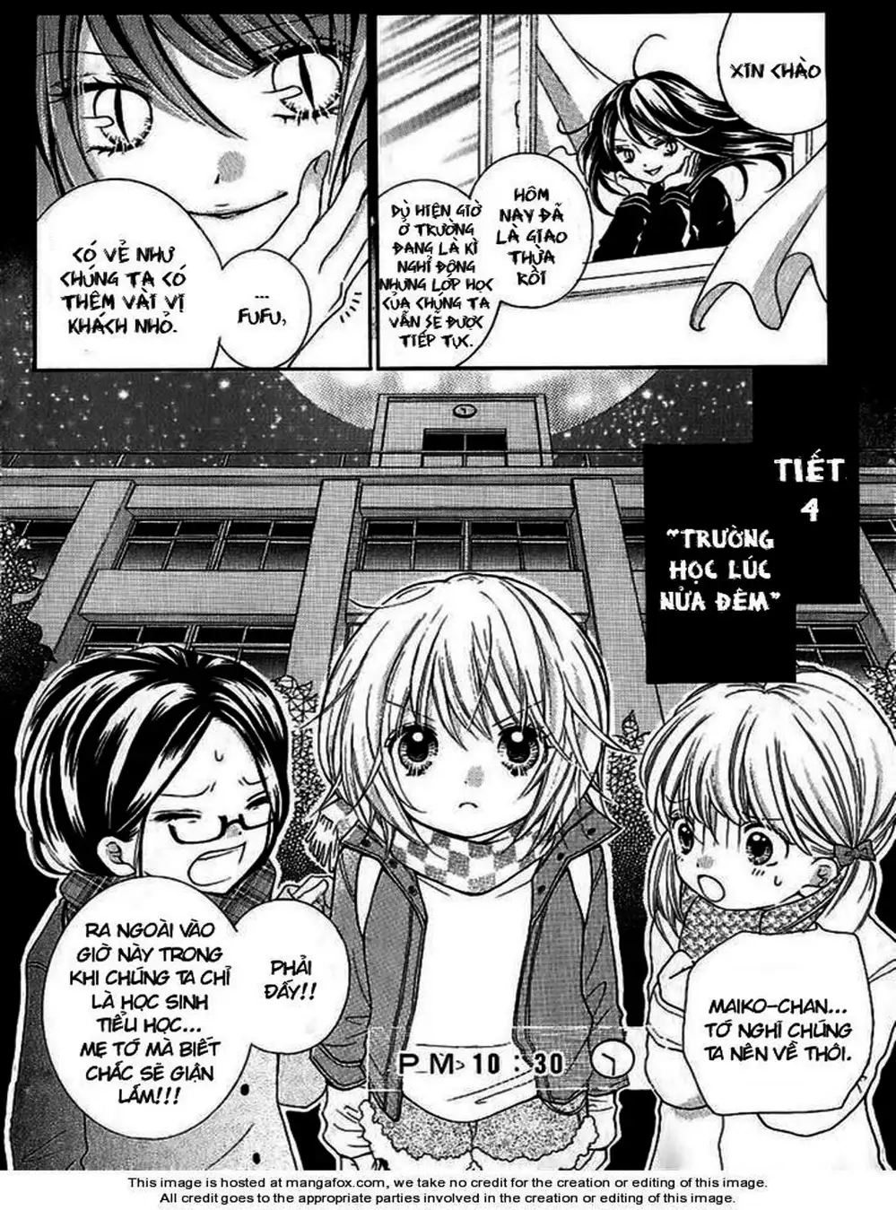 Truyện Tranh Lớp Học Rùng Rợn - Screaming Lesson trang 4