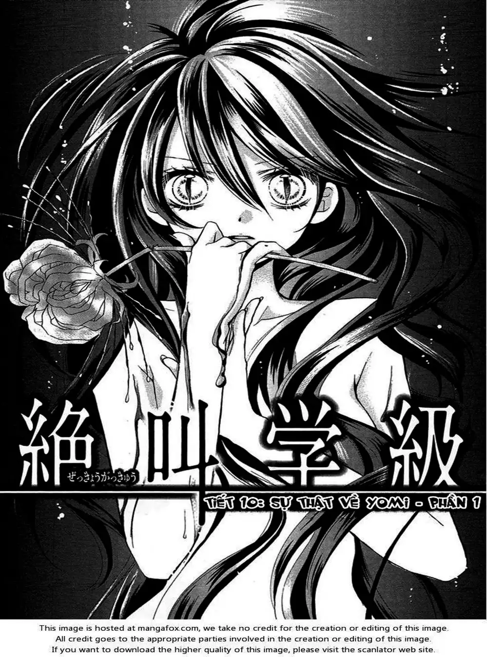 Truyện Tranh Lớp Học Rùng Rợn - Screaming Lesson trang 4