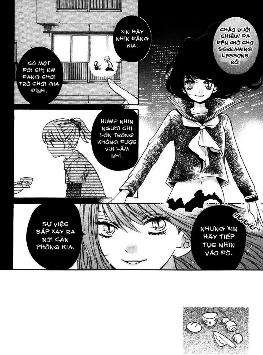 Truyện Tranh Lớp Học Rùng Rợn - Screaming Lesson trang 4
